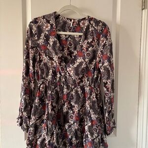 Free people long sleeved dress
